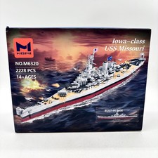 MISINI Iowa-class USS Missouri Military Series 2228 PCS Building Block Set M6320