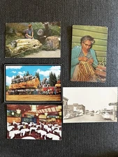 Pasco, Washington POSTCARD LOT Old Post Card Views USA Roadside America MIX