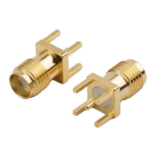 For SMA RF Coaxial Female Socket 4mm Mounting Connector for WiFi Antenna 5 Pack - Zdjęcie 8 z 23
