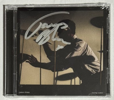 JAMES BLAKE * TRYING TIMES * LIMITED EDITION SIGNED CD * NEW & SEALED!