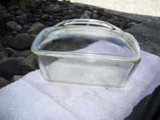 Vintage Antique WESTINGHOUSE Refrigerator GLASS STORAGE DISH Casserole Container