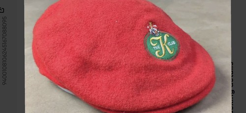 Vintage The K Club Wool Joya Golf Hat