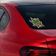 Dixies Decals Marihuana Pot Leaf Weed Green Vinilo Calcomanía De Coche Camión Ventana Vidrio Pared Portátil