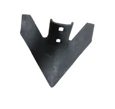 Field Cultivator Sweep 10" x 6 MM (0.236") Thickness w/ 2 - 7/16" Bolt Holes