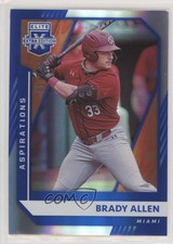 2021 Panini Elite Extra Edition Aspirations Blue 31/249 Brady Allen #149 5ya