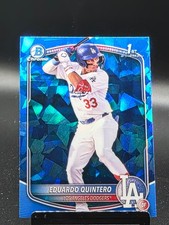 2025 TOPPS BOWMAN CHROME EDUARDO QUINTERO 1ST SAPPHIRE #BCP-115