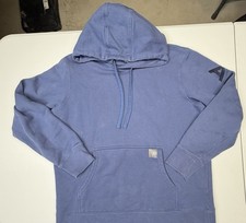Ariat Rebar Workwear Long Sleeve Blue Pull Over Hoodie Woman  s Size XL