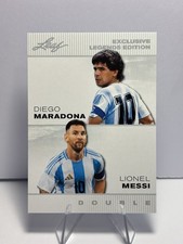 Diego Maradona 2025 LEAF "SPECIAL RELEASE" LEGENDS EDITION #ELE-03 SOCCER CARD
