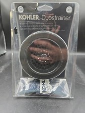 Kohler Duostrainer Sink Strainer Black Color Quick Lock Feature