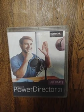CyberLink PowerDirector 21 Ultimate Video Editor Software ~ NEW & SEALED