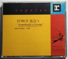 Force MD's - Somebody's Crying Promo CD Single 1990 R&B Soul Tommy Boy US RNB DJ