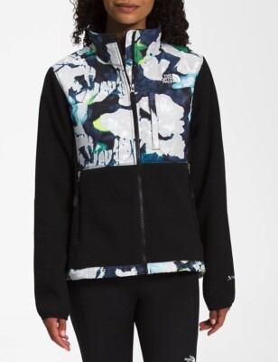 The North Face Denali Polartec Fleece Jacket Women's 3X Black Full Zip NWT $180