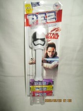 PEZ+CANDY & DISPENSER+STAR WARS+"STORMTROOPER"+COMES W/ 3 CANDY