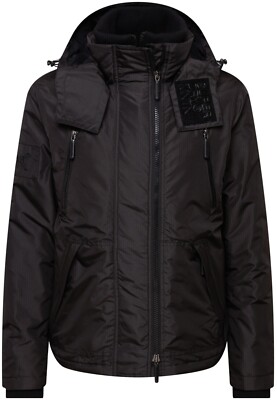 Superdry Mountain Windcheater Unisex Jacke Schwarz (M5011411A-02A)