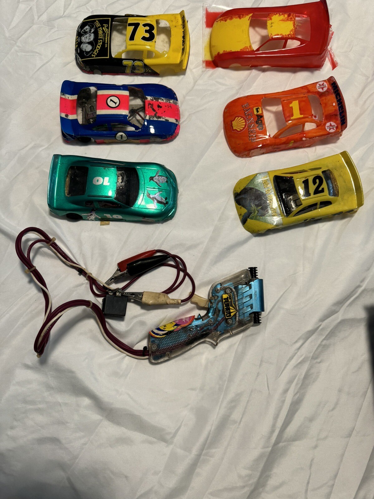 Vintage PARMA Slot Cars And Bodies 1/24 w Controller eBay