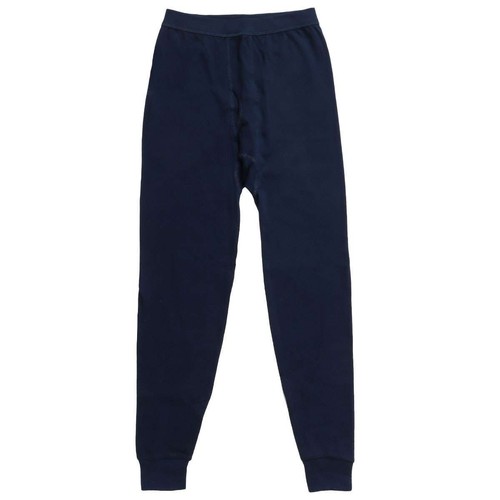 Men Winter Fleece Lined 100% Cotton Thermal Long Johns Bottom Underwear Pants - Picture 14 of 14