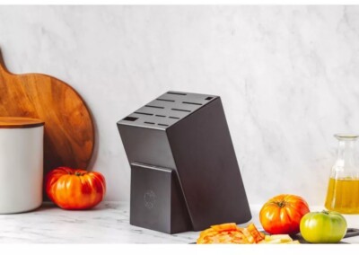 Schmidt Brothers 12 Slot Hometown Universal Knife Block Black