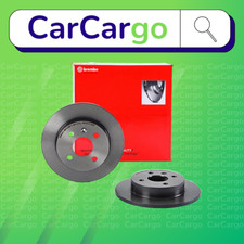 Brembo Solid Rear Brake Discs Pair For Vauxhall Astra 1.6 i 16V 2006-2011 240 mm