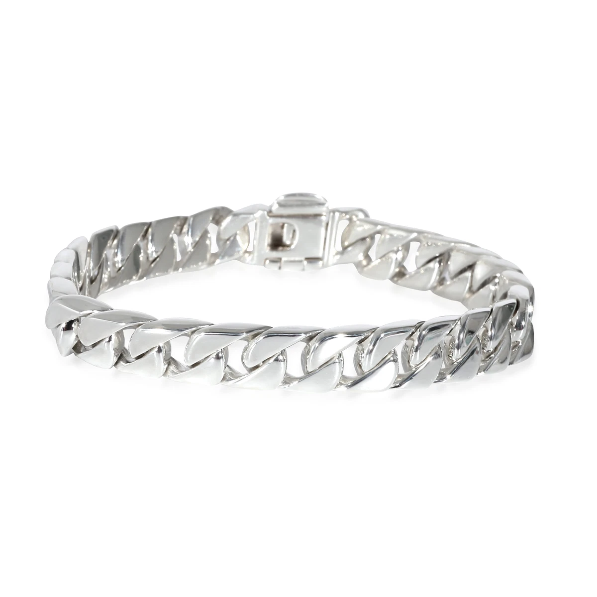 Tiffany Co. Curb Link Bracelet in Sterling Silver eBay