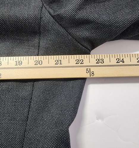 Suitsupply Mens Size 42 Charcoal Gray/Black Wool Vitale Barberis Canonico Blazer - Picture 14 of 16