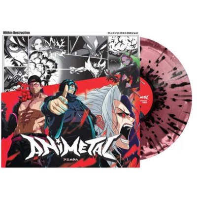 Within Destruction - Animetal [Indie-Exclusive Burgundy Splatter Vinyl] NEW Viny