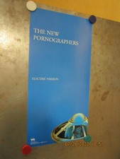 NEW PORNOGRAPHERS Electric Version Promo Poster New! Unused! Matador Records '03