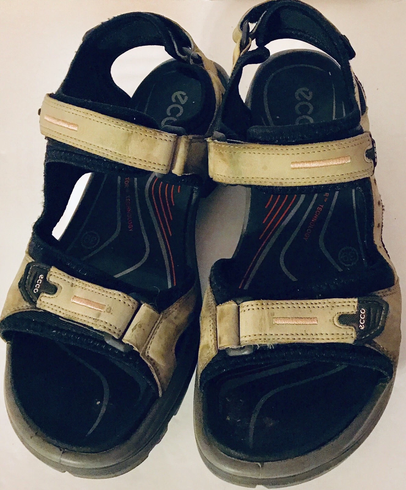 Sandali da trekking aperti Ecco Powered By Receptor Technology taglia 39 8