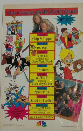 Harvey Comics Saturday Morning NBComics otoño 1991 - Imagen 2 de 2