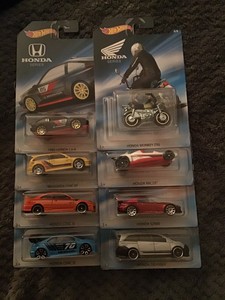 2018 hot wheels honda 70th anniversary set