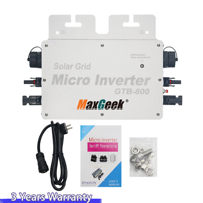 GTB-800 Smart Micro Grid Inverter Maximum Output 800W Smart APP Phone Monitoring