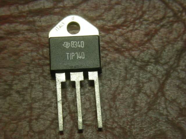 Lot of 4: TIP140 by Texas Instruments NPN Darlington Transistor, 10A ...
