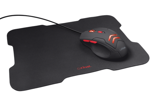 Trust ZIVA Kabelgebunden 4-in-1 Gaming-Bundle Maus, Tastatur, Kopfhörer, Mauspad - Bild 4 von 5