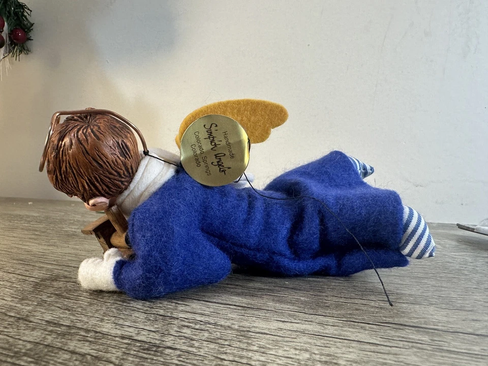 Muñecas Simpich 1983 de colección raras originales hechas a mano vintage Joe Angel Foto 4 de 4