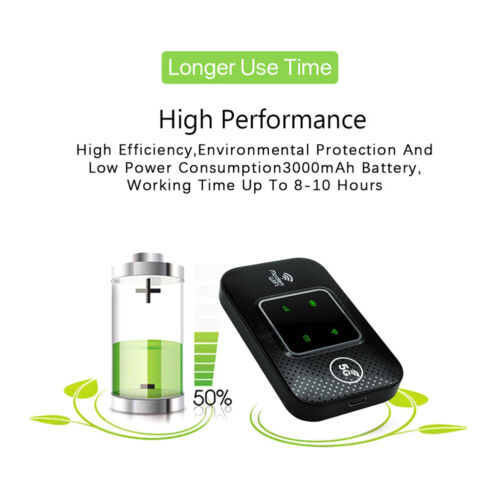 4G LTE Router Mobiles WLAN Tragbares Breitband WiFi Wireless MiFi Hotspot - Bild 11 von 18