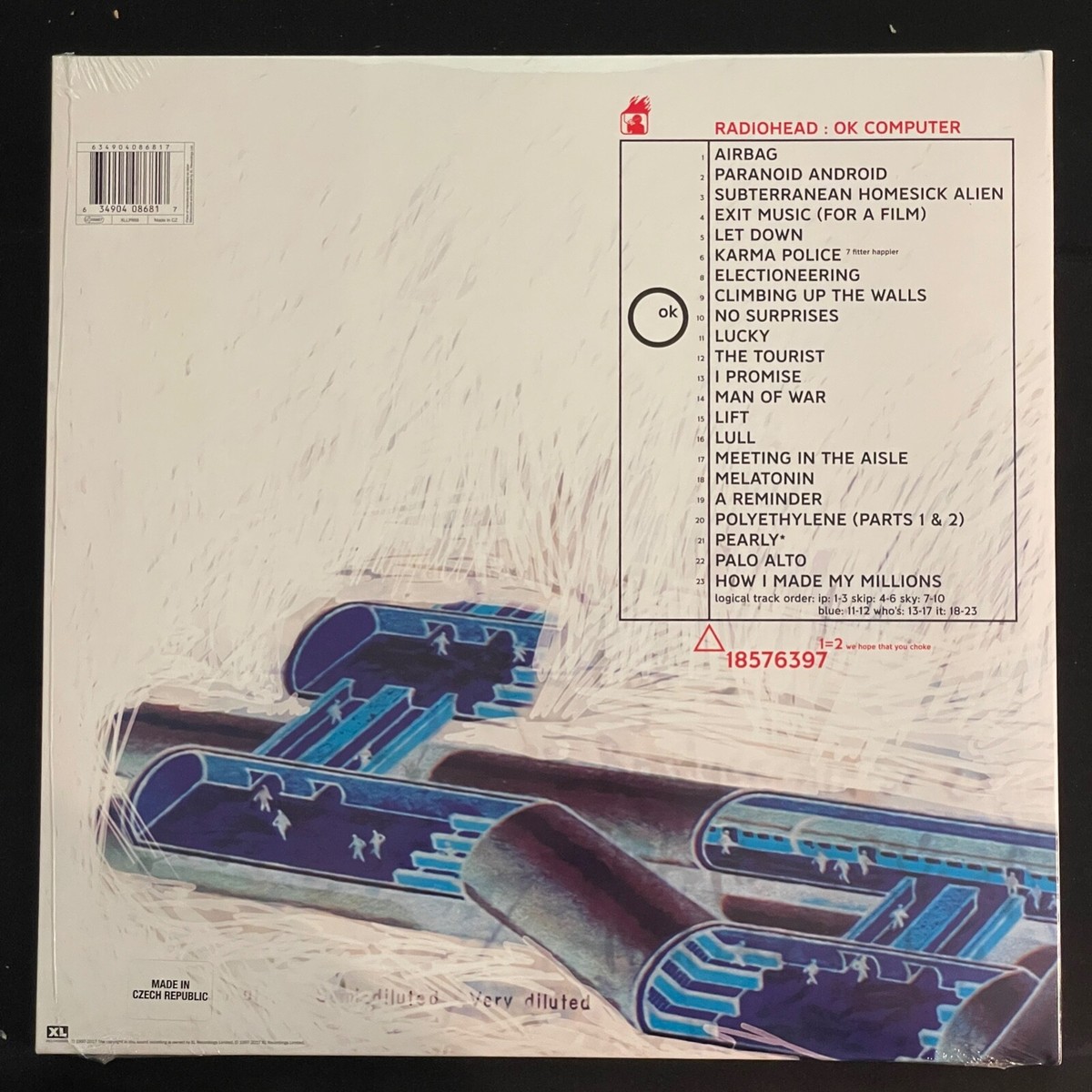 Radiohead – OK Computer OKNOTOK 1997 2017 - ⚫️ Black 3LP Radiohead – OK Computer OKNOTOK 1997 2017 - ⚫️ Black 3LP