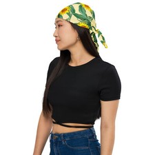 Sunflower print bandana