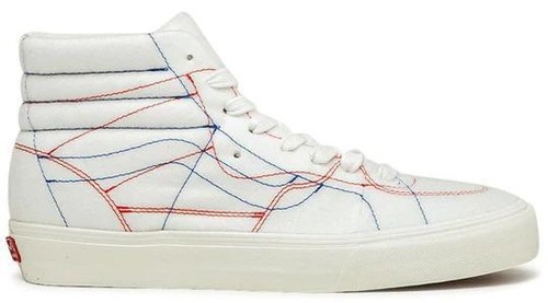 Vans X Engineered Garments Ltd Ed Sk-8 Hi LX LTH Size 11 Black