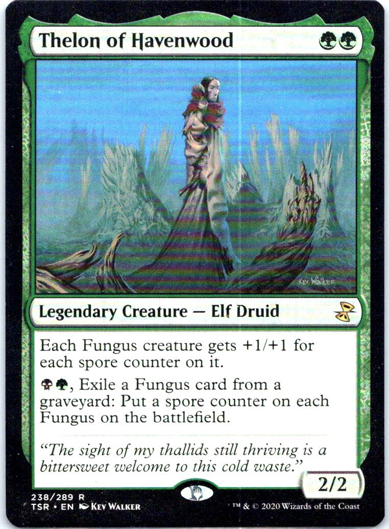 #238 Thelon of Havenwood MTG Time Spiral: Remastered Rare