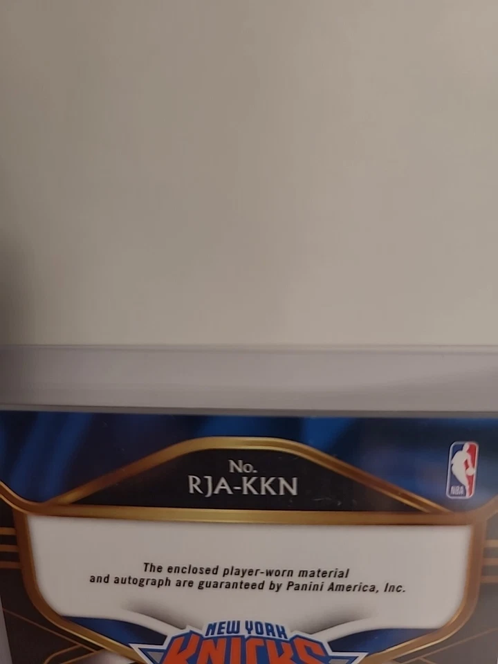 2018-19 Panini Select RC Auto Worn Jersey #RJA-KKN Kevin Knox 040/199 RPA Knicks - Image 3 of 4