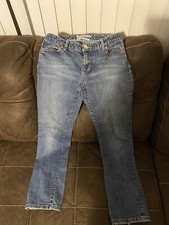 Vaqueros de tiro bajo Tommy Hilfiger para adolescentes talla 6 (KKK20)