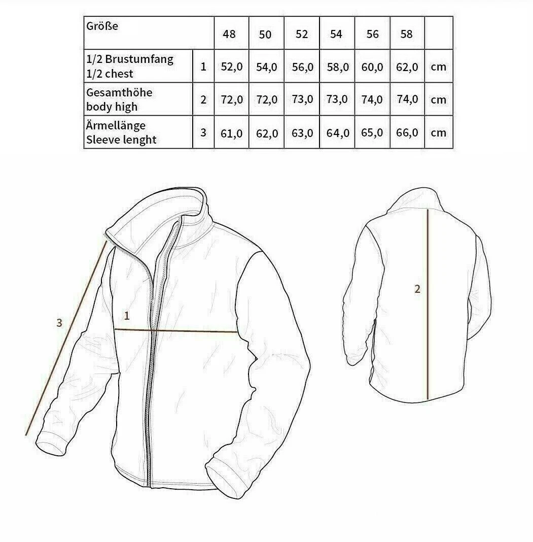 WH Feldbluse M44 Erbsentarn BW Feldjacke Bundeswehr Uniform Gr 48 