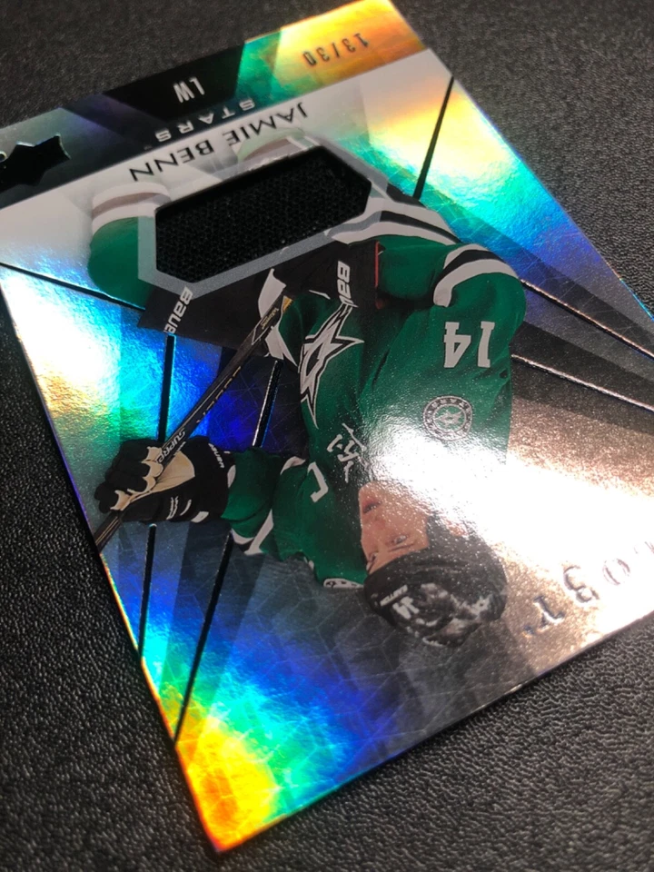 2016-17 Upper Deck Trilogy Black 13/30 Jamie Benn #37 NM 13/30 FREE SHIPPING - Image 3 of 4