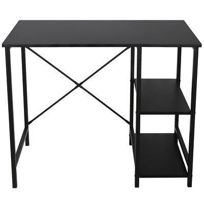 36 Computer Desk Laptop Table Workstation w/ Shelves Study Writing 36 Computer Desk Laptop Table Workstation w/ Shelves Study Writing