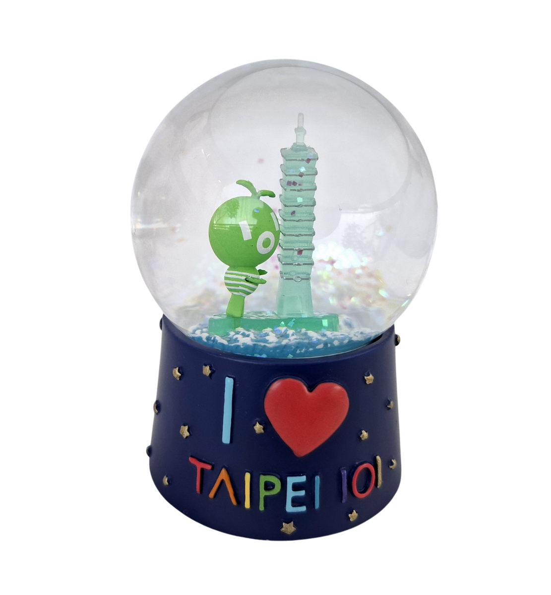 純銀スノードームウィンター・ワンダーランド1ドル銀貨入Snow Dome
