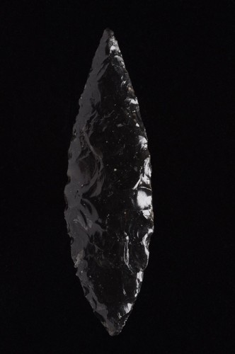 CUCHILLO BI-PUNTA, artefacto Crump Lake, condado de Lake, Oregon - Imagen 2 de 3