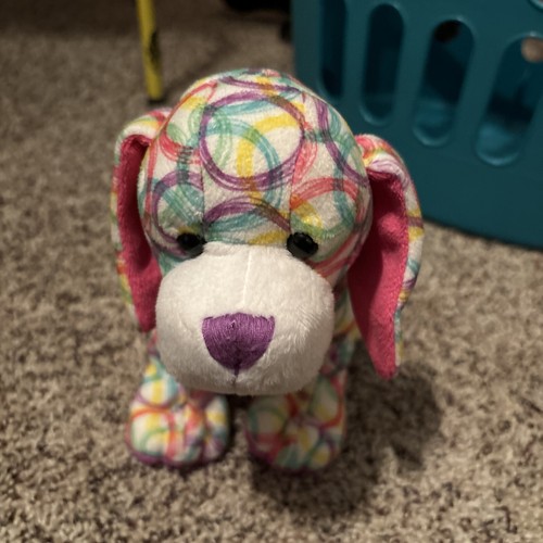 GANZ Webkinz Scribbles Welpe Hund Plüschtier Stofftier Spielzeug 8 Zoll HM751 OHNE CODE