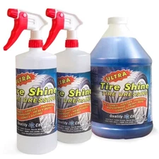 Ultra-Tire Shine Solvent-Based Tire Dressing Combo