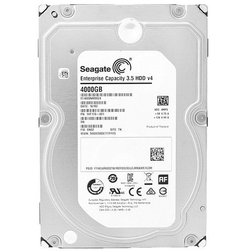 Festplatte Seagate 4Tb ST4000NM0024 7200Rpm 128Mb SATA III  3,5'' Enterprise - Afbeelding 1 van 5