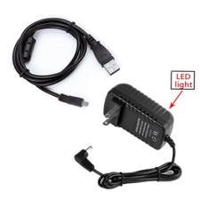 AC/DC Power Adapter Wall Charger USB Cord for Kodak Easyshare M1063 M753 Camera