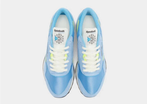 Reebok Classic Nylon En Azul Claro Y Verde Todas Las Tallas Stock Limitado - Imagen 4 de 6